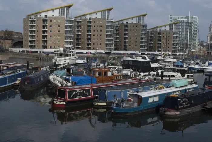 Framed Print : LImehouse Basin, 2009. Creator: Ethel Davies Framed Print : LImehouse Basin, 2009. Creator: Ethel Davies