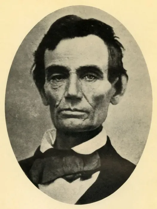 Framed Print : Lincoln, 1858, (1930). Creator: Unknown Framed Print : Lincoln, 1858, (1930). Creator: Unknown
