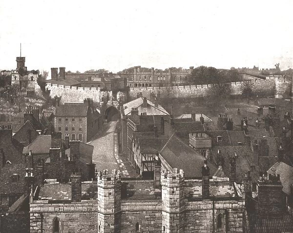 Lincoln Castle, Lincolnshire, 1894. Creator: Unknown