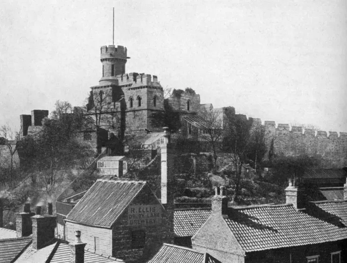 Framed Print : Lincoln Castle, Lincolnshire, 1924-1926 Framed Print : Lincoln Castle, Lincolnshire, 1924-1926