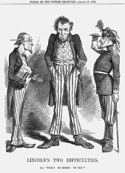 Lincolns Two Difficulties, 1862