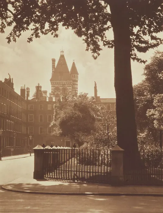 Framed Print : Lincoln's Inn. From the album: Photograph album - London, 1920s. Creator: Harry Moult Framed Print : Lincoln's Inn. From the album: Photograph album - London, 1920s. Creator: Harry Moult