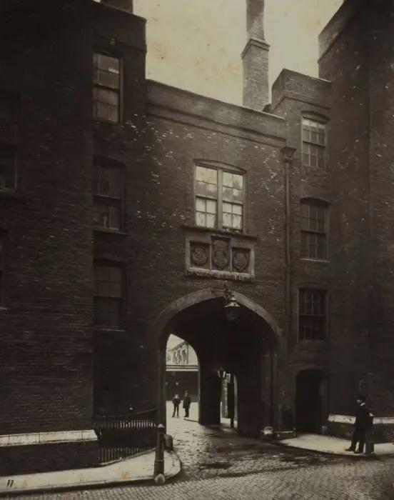 Framed Print : Lincolns Inn, Gate House, 1876. Creator: Alfred H Framed Print : Lincolns Inn, Gate House, 1876. Creator: Alfred H