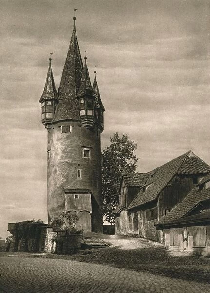 Lindau im Bodensee - Diebsturm, 1931. Artist: Kurt Hielscher