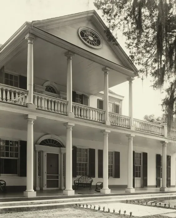 Framed Print : Linden, Natchez, Adams County, Mississippi, 1938. Creator: Frances Benjamin Johnston Framed Print : Linden, Natchez, Adams County, Mississippi, 1938. Creator: Frances Benjamin Johnston