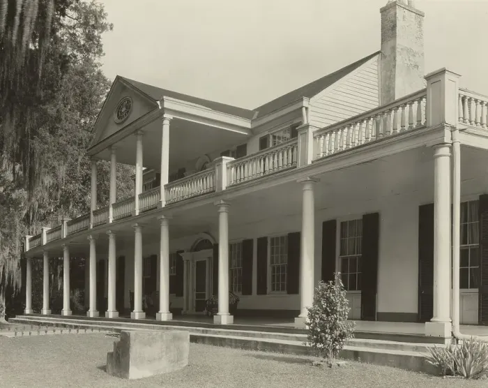 Framed Print : Linden, Natchez, Adams County, Mississippi, 1938. Creator: Frances Benjamin Johnston Framed Print : Linden, Natchez, Adams County, Mississippi, 1938. Creator: Frances Benjamin Johnston