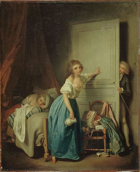 L'Indiscret, c1795. Creator: Louis Leopold Boilly