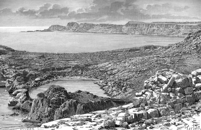 Framed Print : Lindos Bay, Rhodes, Greece, c1890 Framed Print : Lindos Bay, Rhodes, Greece, c1890