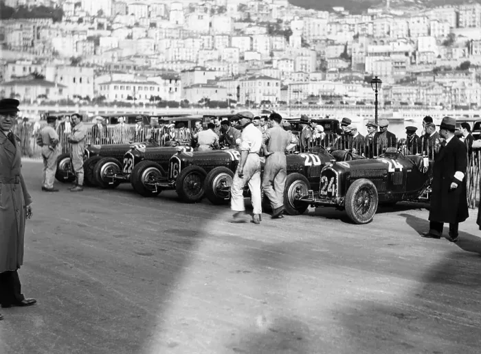 Framed Print : A line of Alfa Romeos at the Monaco Grand Prix, 1934 Framed Print : A line of Alfa Romeos at the Monaco Grand Prix, 1934