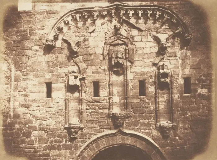 Framed Print : Linlithgow Castle, 1843-47. Creators: David Octavius Hill, Robert Adamson