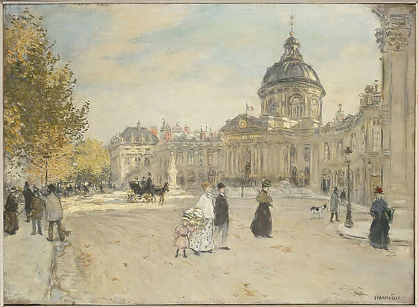 L'Institut, c1898. Creator: Jean-François Raffaëlli