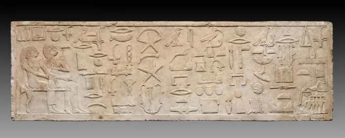 Framed Print : Lintel of Enseperi, 2454-2311 BC. Creator: Unknown Framed Print : Lintel of Enseperi, 2454-2311 BC. Creator: Unknown