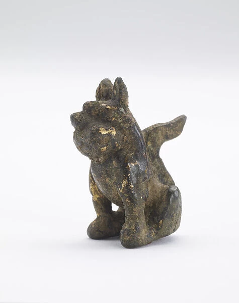 Lion statuette, Period of Division, 220-589. Creator: Unknown