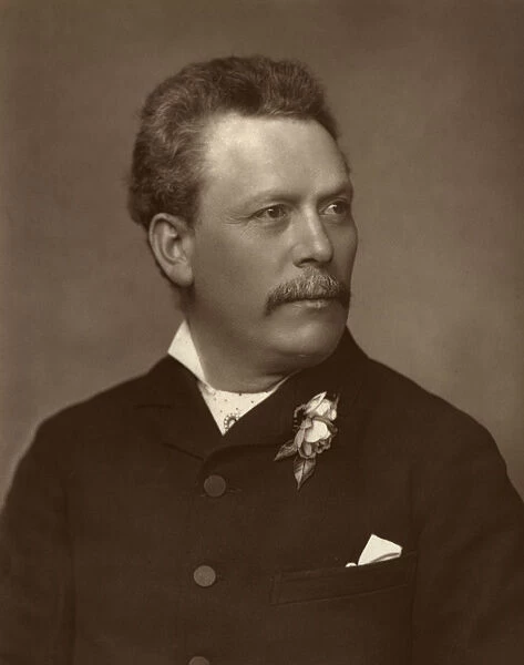 Lionel Brough, British actor, 1884. Artist: St Jamess Photographic Co