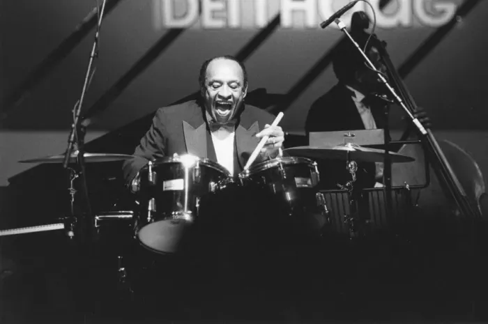 Framed Print : Lionel Hampton, North Sea Jazz Festival, The Hague, Netherlands, 1988. Creator: Brian Foskett Framed Print : Lionel Hampton, North Sea Jazz Festival, The Hague, Netherlands, 1988. Creator: Brian Foskett