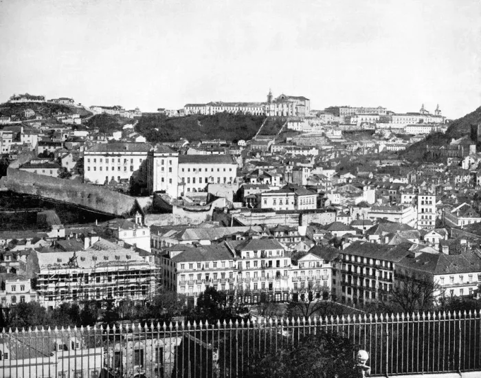 Framed Print : Lisbon, Portugal, 1893. Artist: John L Stoddard Framed Print : Lisbon, Portugal, 1893. Artist: John L Stoddard
