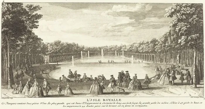 Framed Print : L'Isle Royalle. Creator: Jacques Rigaud Framed Print : L'Isle Royalle. Creator: Jacques Rigaud