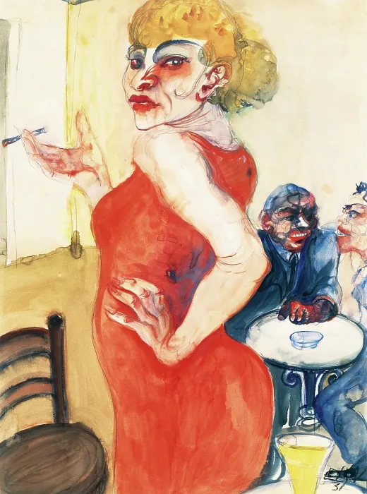 Framed Print : Lissy, 1931. Creator: Lohse-Wachtler, Elfriede (1899-1940) Framed Print : Lissy, 1931. Creator: Lohse-Wachtler, Elfriede (1899-1940)