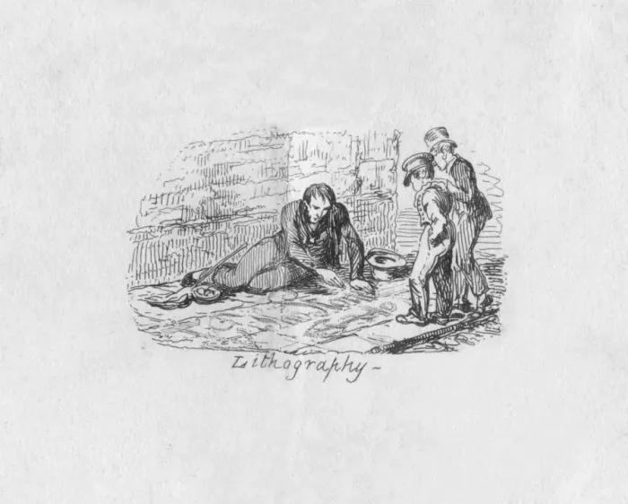 Framed Print : Lithography, 1829. Artist: George Cruikshank Framed Print : Lithography, 1829. Artist: George Cruikshank