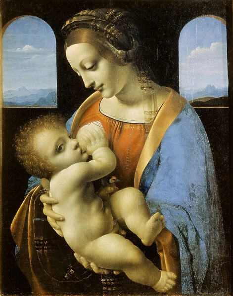 The Litta Madonna, 1490. Artist: Leonardo da Vinci