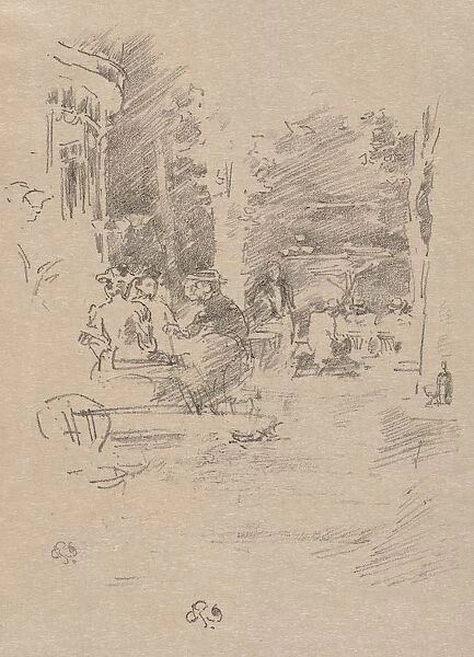 The Litte Cafe au Bois, 1894. Creator: James McNeill Whistler (American, 1834-1903)