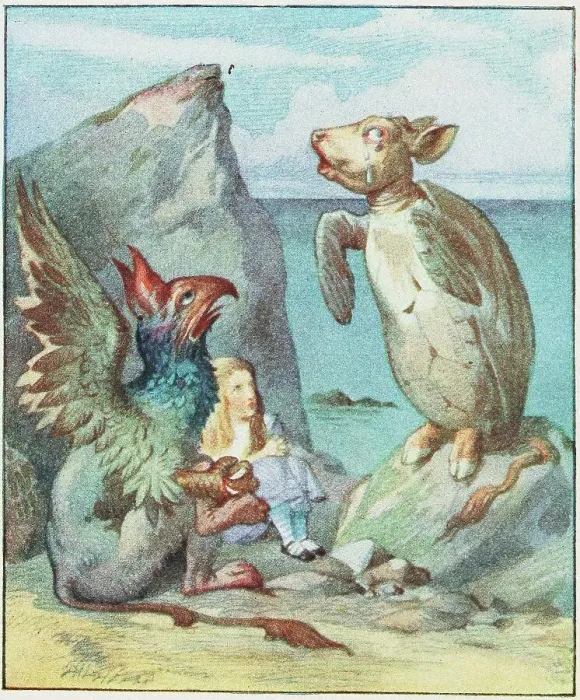 Framed Print : When we were little, 1911. Creator: Tenniel, Sir John (1820-1914) Framed Print : When we were little, 1911. Creator: Tenniel, Sir John (1820-1914)