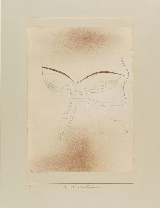 Framed Print : Little animal ghost, 1929. Creator: Klee, Paul (1879-1940) Framed Print : Little animal ghost, 1929. Creator: Klee, Paul (1879-1940)