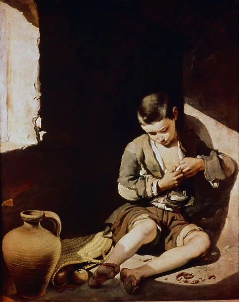 The little beggar (1650?) by Bartolome Murillo