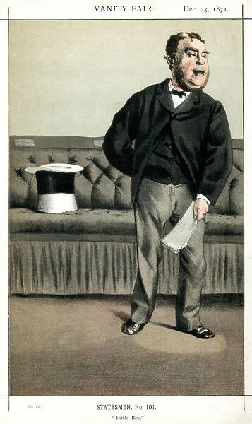 Little Ben, George Cavendish-Bentinck, British politician, 1871. Artist: Coide