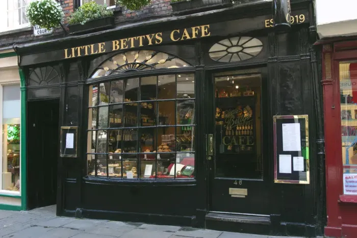 Framed Print : Little Bettys Cafe, York, North Yorkshire Framed Print : Little Bettys Cafe, York, North Yorkshire