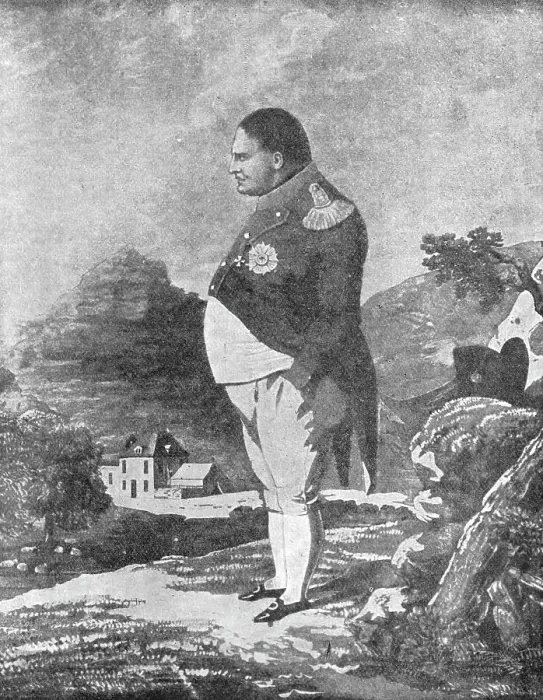 Framed Print : The Little Corporal in exile: Napoleon at St. Helena, 1909. Creator: Unknown Framed Print : The Little Corporal in exile: Napoleon at St. Helena, 1909. Creator: Unknown