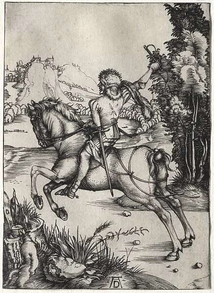 The Little Courier, c. 1496. Creator: Albrecht Dürer (German, 1471-1528)