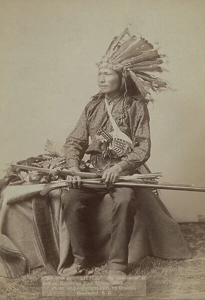 Little, the instigator of Indian revolt at Pine Ridge, 1890 []  / , 1890, c1891. Creator: John C. H. Grabill