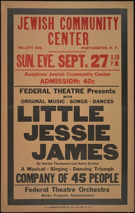 Framed Print : Little Jessie James, [193-]. Creator: Unknown