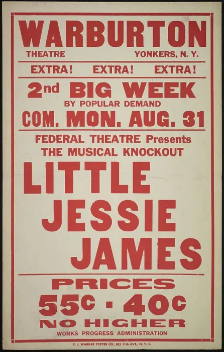 Framed Print : Little Jessie James, [193-]. Creator: Unknown