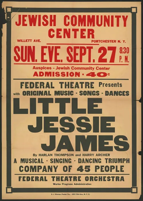 Framed Print : Little Jessie James, Portchester, NY, [1930s]. Creator: Unknown