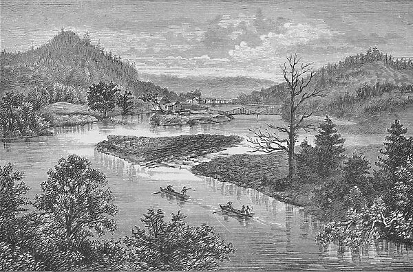 The Little Juniata - Tyrone in the Distance, 1883