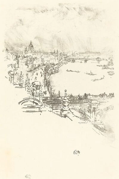 Little London, 1896. Creator: James Abbott McNeill Whistler
