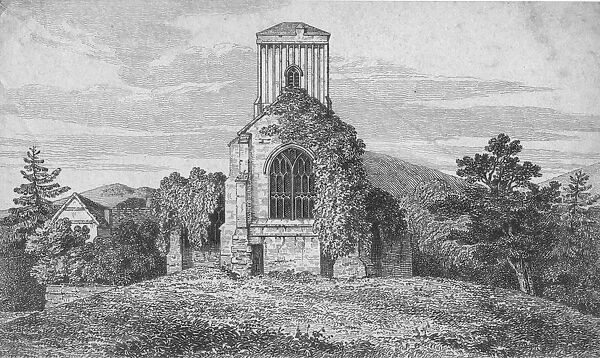 Little Malvern Church, c1850. Artist: Baxter