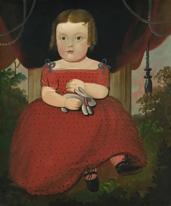 Framed Print : Little Miss Fairfield, 1850. Creator: William Matthew Prior