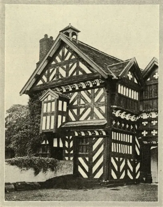 Framed Print : Little Moreton Hall, c1948. Creator: Unknown Framed Print : Little Moreton Hall, c1948. Creator: Unknown