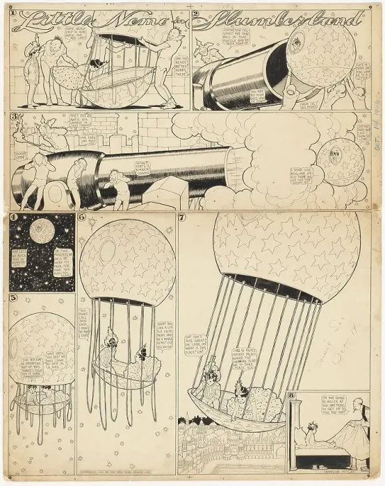 Framed Print : Little Nemo in Slumberland: I don't like this, one little tiny bit, not one tiny weenie bit, 1906. Creator: Winsor McCay. Little Nemo in Slumberland: I don't like this, one little tiny bit, not one tiny weenie bit, 1906 Framed Print : Little Nemo in Slumberland: I don't like this, one little tiny bit, not one tiny weenie bit, 1906. Creator: Winsor McCay. Little Nemo in Slumberland: I don't like this, one little tiny bit, not one tiny weenie bit, 1906