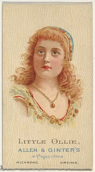 Little Ollie, from Worlds Beauties, Series 2 (N27) for Allen & Ginter Cigarettes
