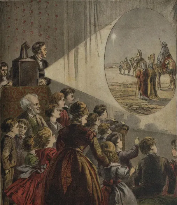 Framed Print : Little Pauls Christmas, 1881. Artist: Anonymous Framed Print : Little Pauls Christmas, 1881. Artist: Anonymous