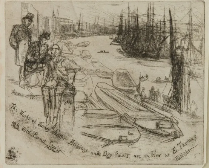 Framed Print : The Little Pool, 1861. Creator: James Abbott McNeill Whistler Framed Print : The Little Pool, 1861. Creator: James Abbott McNeill Whistler