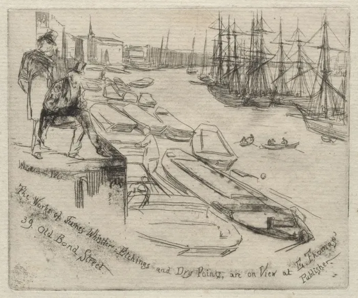 Framed Print : The Little Pool, 1861. Creator: James McNeill Whistler (American, 1834-1903) Framed Print : The Little Pool, 1861. Creator: James McNeill Whistler (American, 1834-1903)