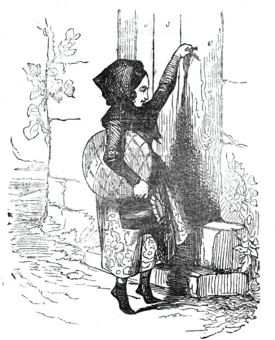 Framed Print : Little Red Riding Hood, 1842. Creator: Unknown Framed Print : Little Red Riding Hood, 1842. Creator: Unknown