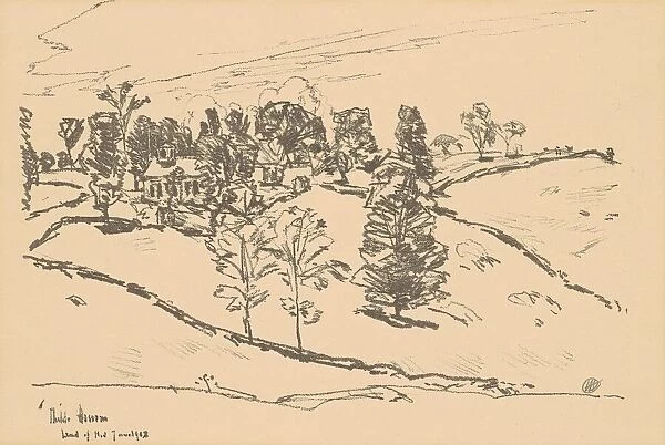 The Little School House, Land of Nod, 1918. Creator: Frederick Childe Hassam