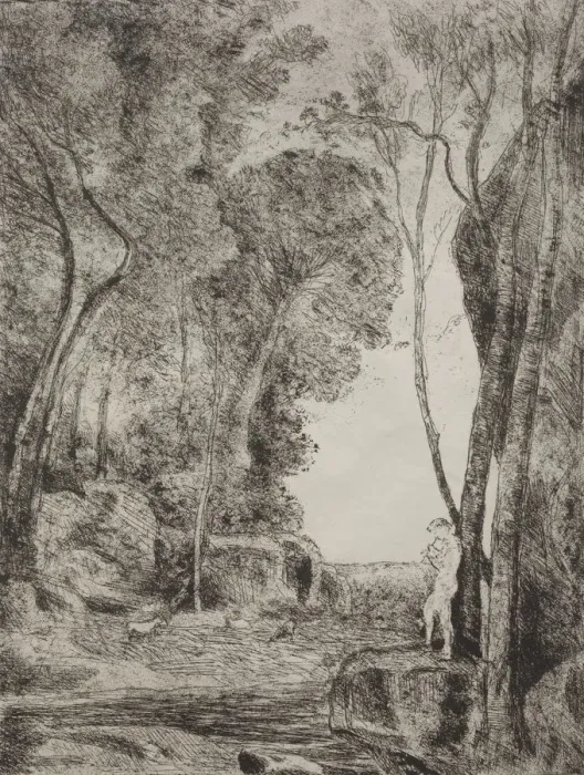 Framed Print : The Little Shepherd, original impression 1855, printed in 1921 Framed Print : The Little Shepherd, original impression 1855, printed in 1921