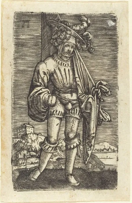 Framed Print : Little Standard Bearer, c. 1516 / 1518. Creator: Albrecht Altdorfer Framed Print : Little Standard Bearer, c. 1516 / 1518. Creator: Albrecht Altdorfer